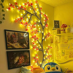 Cherry Blossom Branch LED Light – Warm Glow Home Decoration