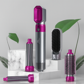 GlamWind 5-in-1 Auto-Curl & Multi-Styling Hot Air Comb System