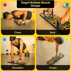Push-Up Training Board – Multi-Position Home Workout Equipment