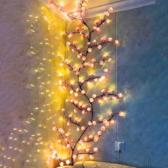 Cherry Blossom Branch LED Light – Warm Glow Home Decoration