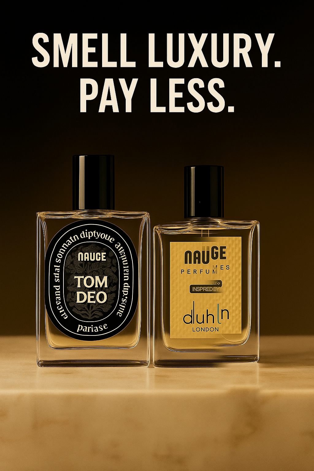 Dullhin LONDON & Tom Deo Luxury Perfume Combo for Men – Long-Lasting Premium Fragrances (100ml)