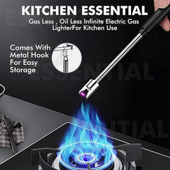 Electric Kitchen Lighter – Flameless Rechargeable Gas Stove Lighter